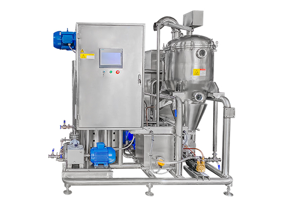 Máquina industrial de cocción de gelatina al vacío; sistema para cocción de gelatina