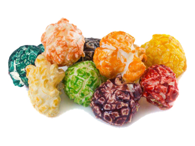 Productos fabricados por nuestra línea de producción industrial de palomitas de maíz totalmente automática